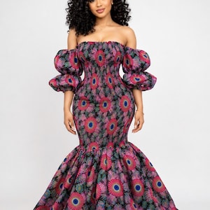 Nigerian Wedding Guest Dress - Etsy