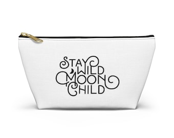 Neceser Stay Wild Moon Child / Neceser con cremallera en la base en forma de T