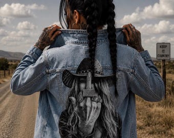 Adult unisex Jean Jacket