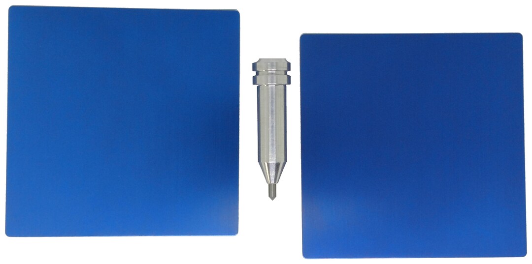 The Etching Tool 2 Aluminum Blanks 3.5 Fits Cricut Etsy