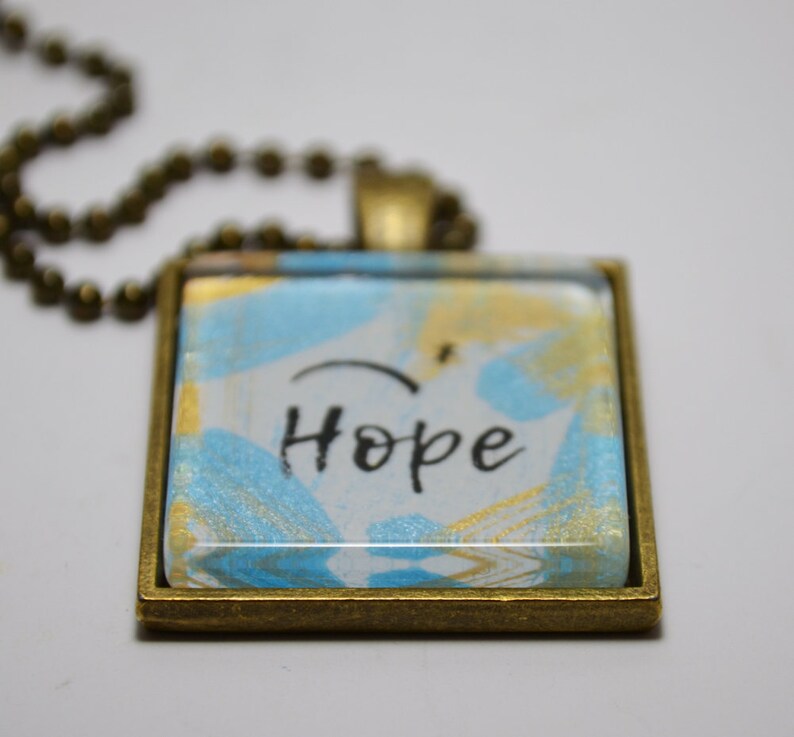 CLOSING SHOP SALE God is Able Pendant Necklace C L Murphy Creative CLMurphyCreative
