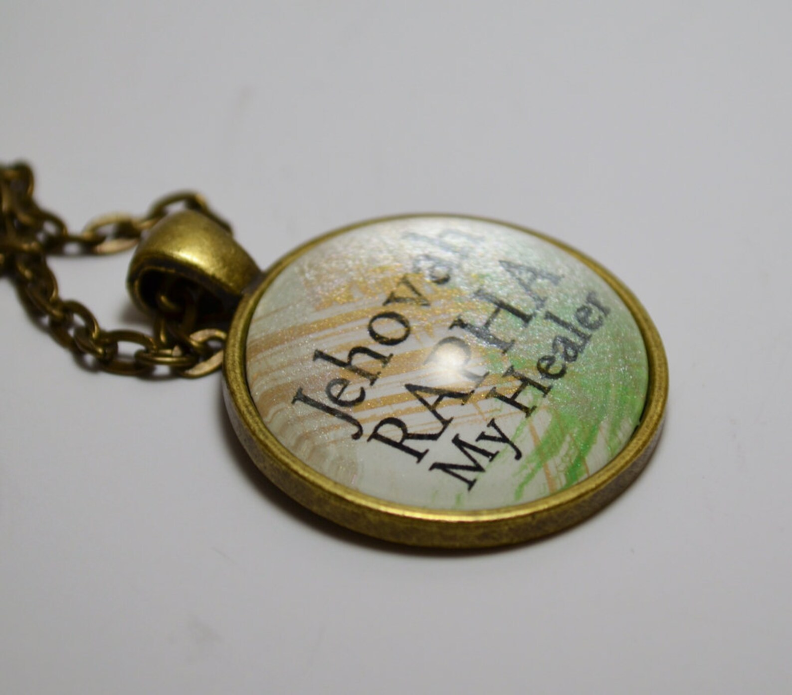 Jehovah Rapha My Healer Necklace Christian Jewelry Jewish | Etsy