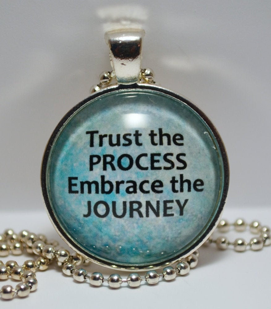 Embrace The Journey Black Necklace 2024 www.alhudapk
