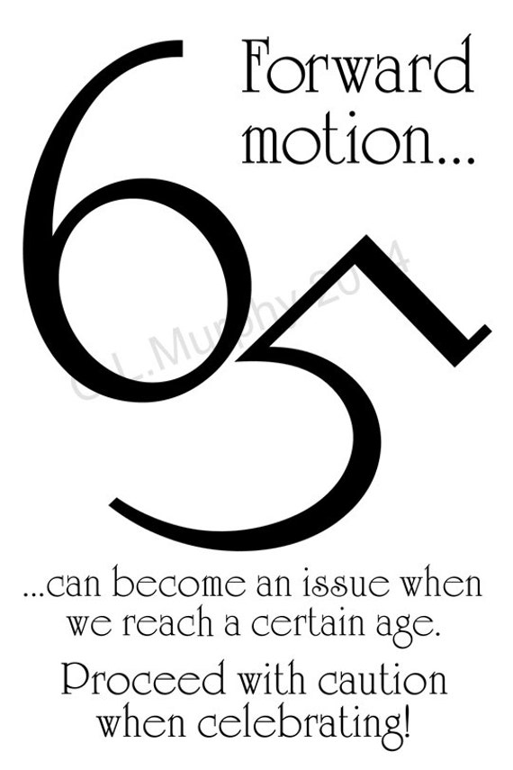 DOWNLOAD 65th Birthday Turning 65 Happy Birthday Friend | Etsy