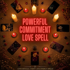 COMMITMENT LOVE RITUAL - Personalized Intention Ceremony