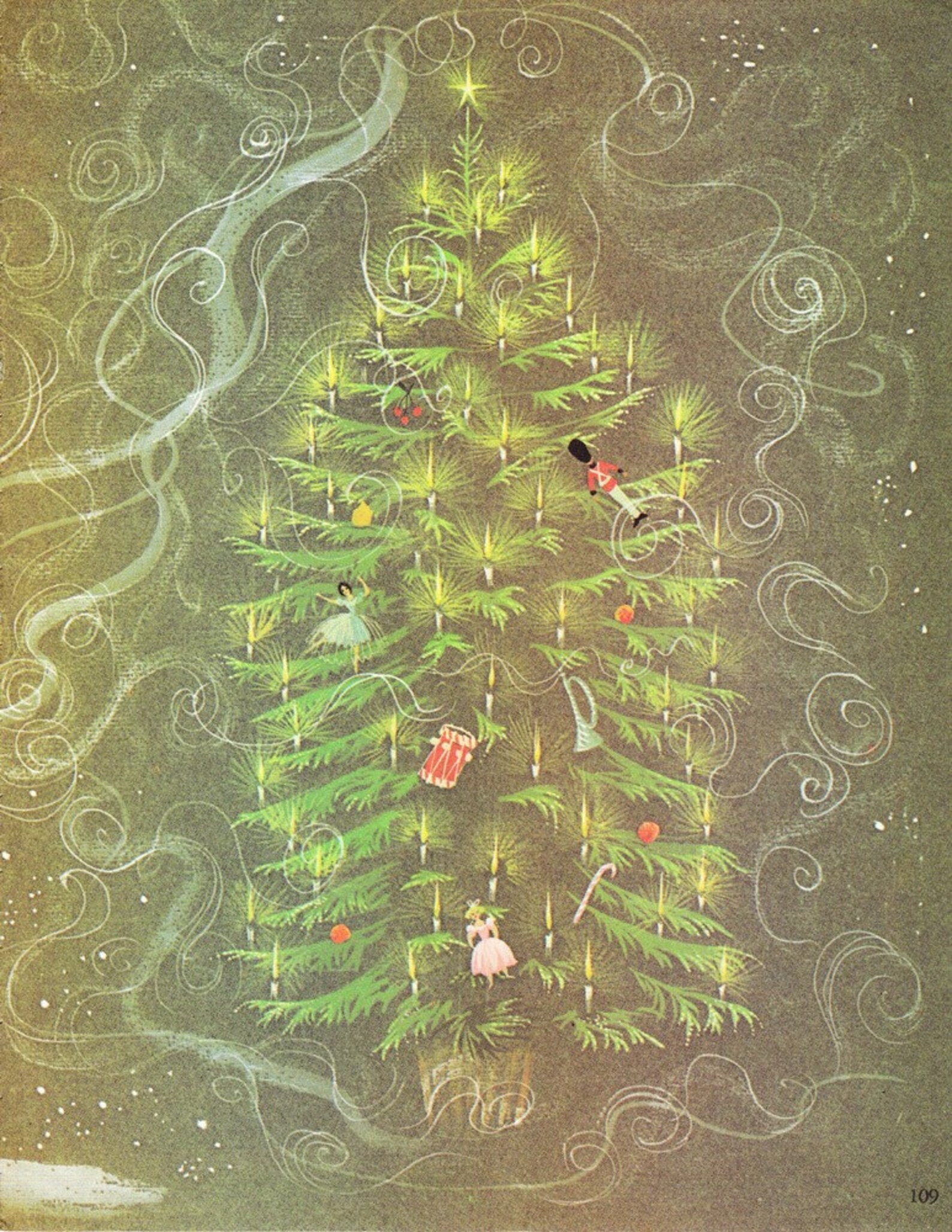 иллюстрация к сказке елка