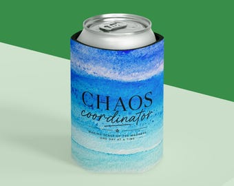 Dosenkühler | Trinkbecher, Aquarell Trinkbecher, lustiges Mama Geschenk