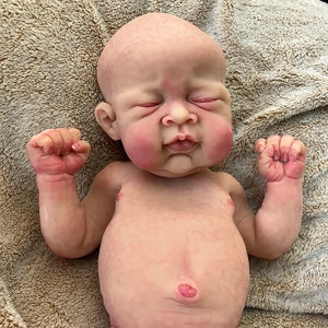 CUSTOM Newborn Silicone Baby Skylar Australia