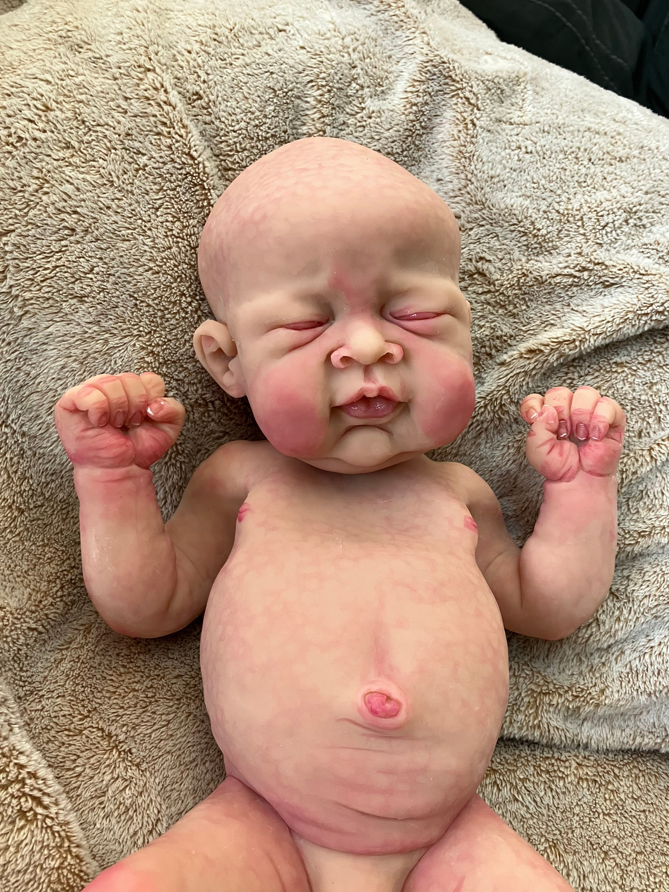 CUSTOM Newborn Silicone Baby Skylar