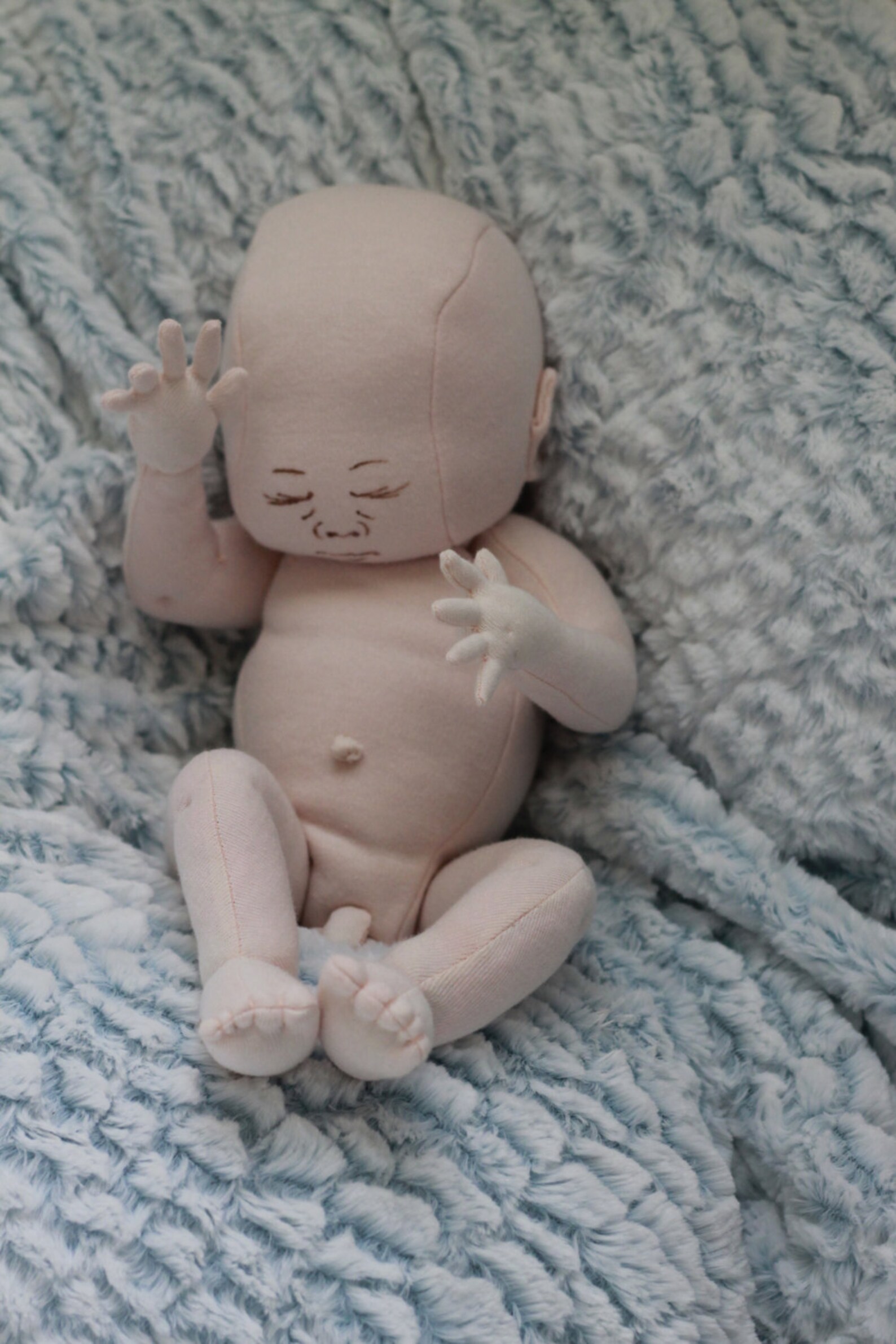 Realistic Preemie Baby Boy Cloth Doll Anatomically Correct Etsy