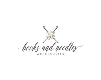 Crochet logo, Premade Logo Design, Wool Logo, Etsy Shop Logo, Knitwear Logo, Handmade Logo, Craft Logo, Yarn Logo 540