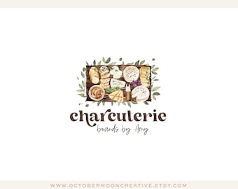 event planner business cards Charcuterie Logo, Cheese Board Logo, Catering Logo, Event Planning Logo, Restaurant Logo, Food Blog Logo, Recipe Blog Logo 591