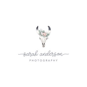 Mini Branding Package, Photography Logo and Watermark, Watercolor ...