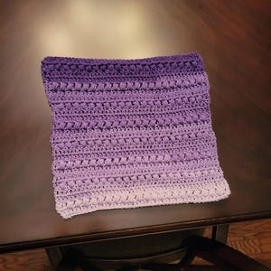 Customizable Crochet Placemat: Original Design, Machine Washable