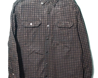 Upcycled Waxed Jacket (Carhartt Mid Weight Plaid)