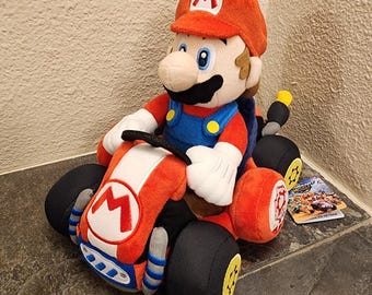 Plush - Super Mario Kart World, Mario Plush, 11 inch (NEW) - Nintendo