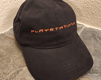 Hat - PS3 PlayStation 3 Hat, Black w/ Logos (NEW) - Sony