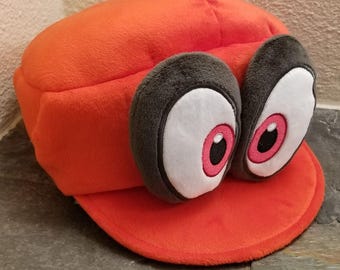 Plush - Cappy Hat [wearable] (NEW) - Super Mario Odyssey - Nintendo