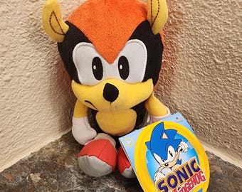 Plush - Mighty The Armadillo, 8-inch (NEW) - Sonic The Hedgehog - Sega