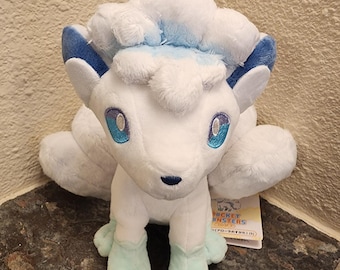 Plush - Alolan Vulpix, 7-inch (NEW) - Pokemon - Nintendo - Sanei