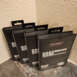Genesis vervangende cartridgehouder [set van 4] (NIEUW) - Retro-bit - Sega afbeelding 2