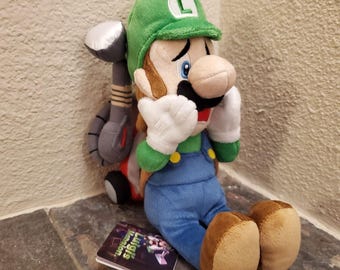 Plush - Scared Luigi w/ Strobulb 10-inch (NEW) - Luigi's Mansion - Nintendo