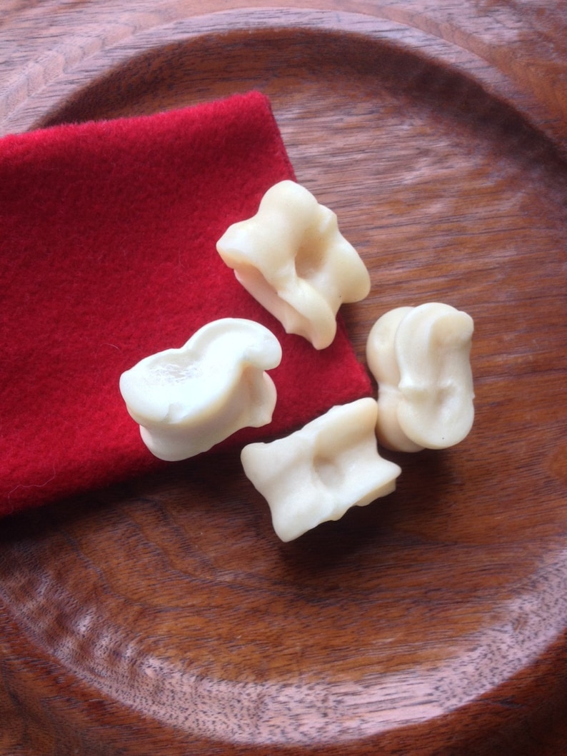 Viking Gambling Bones~ Deer Astragalus Talus Knuckle Bones ~ Divination Bones~ Norse Viking Gambling Set ~Viking Games~ Bone Jacks image 1