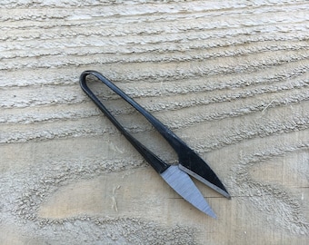 Primitive Scissor- Primitive Sewing Snip- Viking Scissor ~ Norse Thread Snip ~ Viking Accessory~Viking Sewing~ Norse Accessory