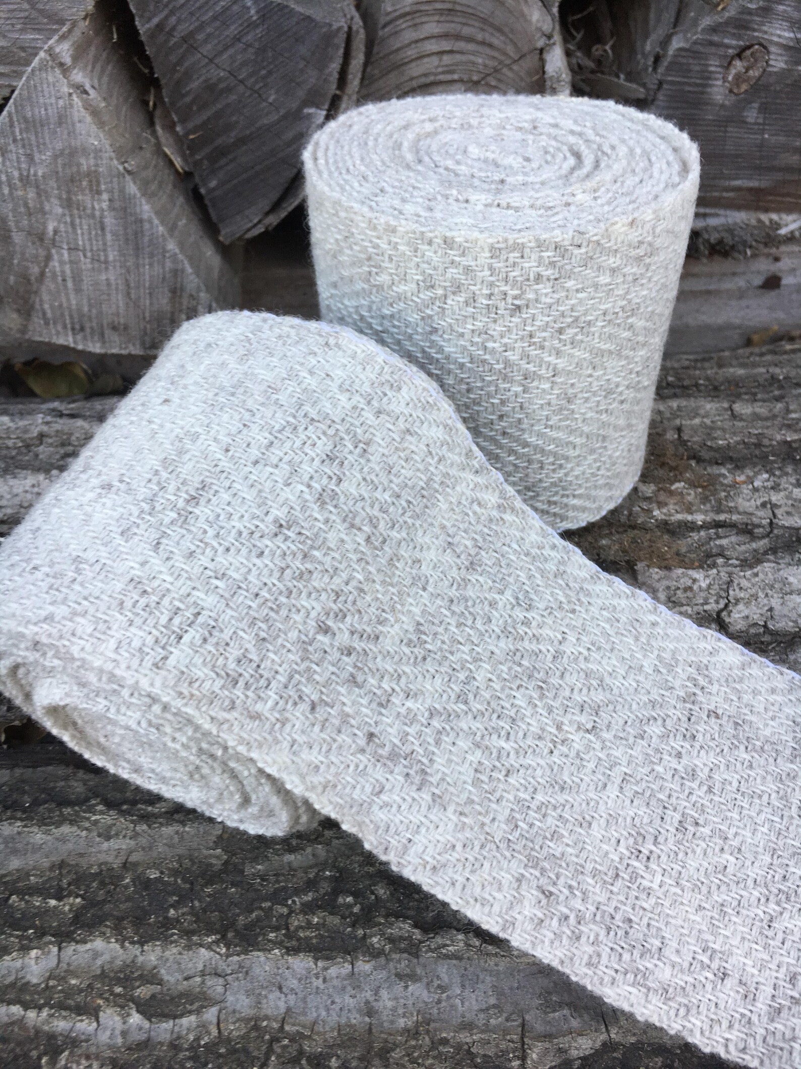 Viking Leg Wrapswinnigas Wool Leg Wraps Hand Woven Wool Leg Etsy