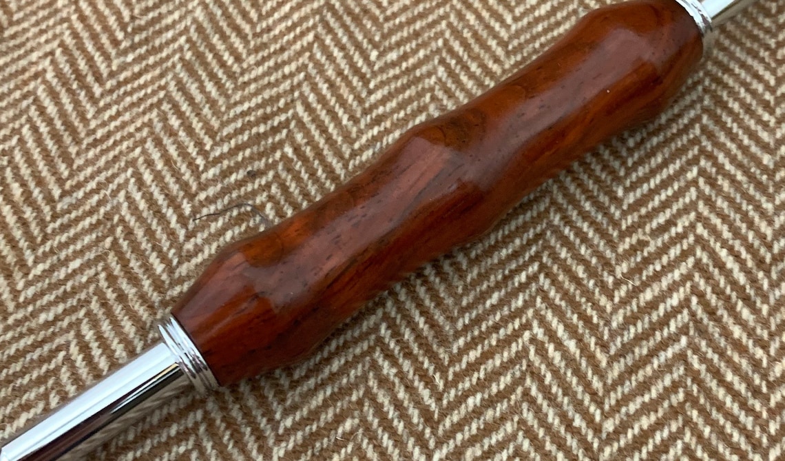 Wooden Seam Ripper Hand Turned Wood Seam Ripperdouble End Etsy