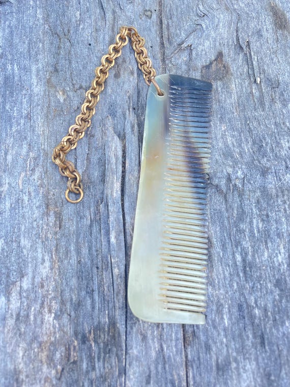 Viking Comb~ Horn Comb~ Viking Brooch Comb~ Viking Beard Comb