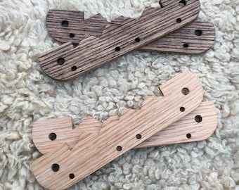 Hedeby Bag Handles ~ Birka Bag Handles- Wooden Bag Handles- Hedeby - Haithabu Viking Purse Handles~ Viking Purse Handles.