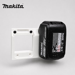 Makita 18V Akkuhalter | Wandhalterung Organizer | Werkzeugaufbewahrung Werkstatt & Garage