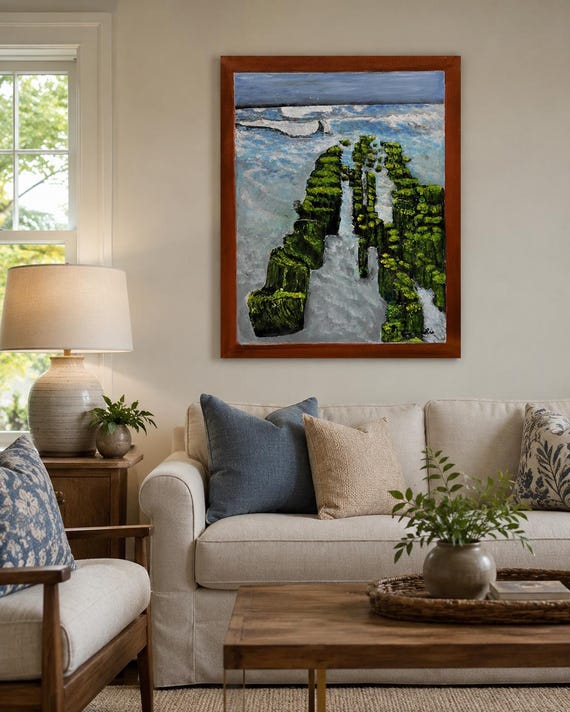 Weathered Coastal Piers captures the timeless beauty of the shoreline where the sea meets history.