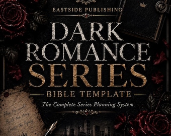 Dark Romance Serie Bibel Vorlage | Autor World Building Workbook | Serien-Planer PDF | Buchreihe Schreibwerkzeug | Sofortdownload
