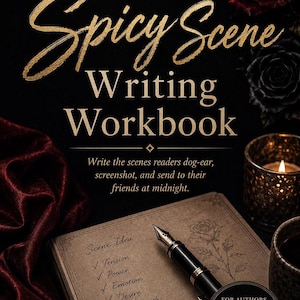 Manuale di scrittura per scene intime / Guida per autori di romanzi rosa piccanti / Download immediato in formato PDF