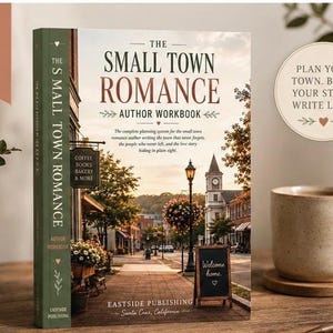 Small Town Romance Author Workbook | Novel Planner PDF with 75 Story Hooks