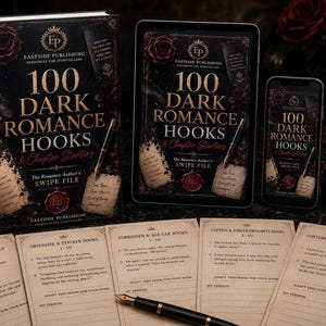 Dark Romance Hooks | 100 Opening Line Prompts for Writers | Story Generator PDF