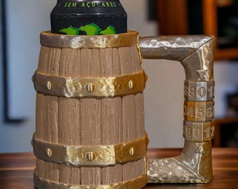 Keg Can Holder and D&D Points Tracker
