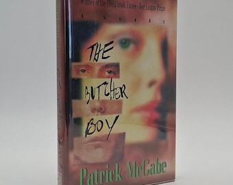 El carnicero, primera edición firmada por Patrick McCabe, 1993, libro de ficción en tapa dura.