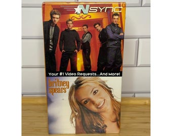 NSYNC & Britney Spears Your #1 Video Requests VHS 2000 Sealed McDonalds Y2K Pop