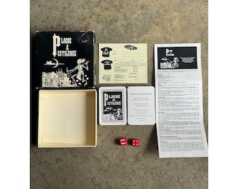 Plague & Pestilence Game Hillary's Toy Box Chessex Third Printing Sealed Cards