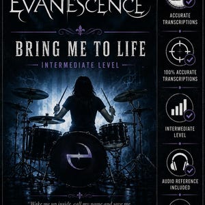 Evanescence - Bring Me To Life Trumtranskription PDF + MIDI
