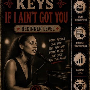 Alicia Keys - If I Ain't Got You Trumtranskription PDF + MIDI