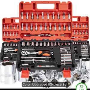 Mechanic Tool Set, Portable Auto Repair Bicycle Maintenance Kit