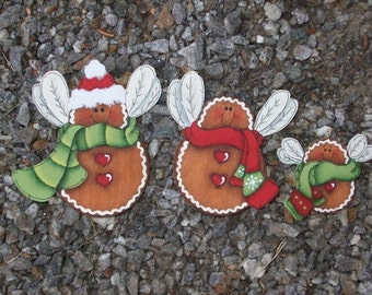 Gingerbread Fairies Ornaments