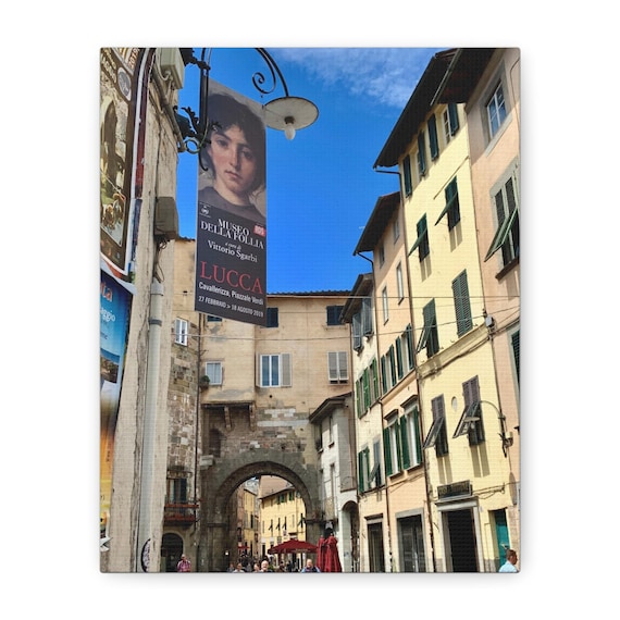 Matte Canvas Wall Art — European Street Photography Print