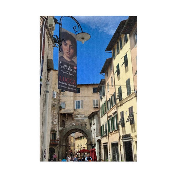 Lucca Street Scene Puzzle