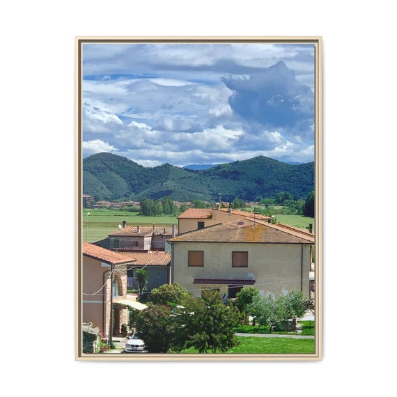 Scenic Landscape Matte Canvas Wall Art Framed or Stretched