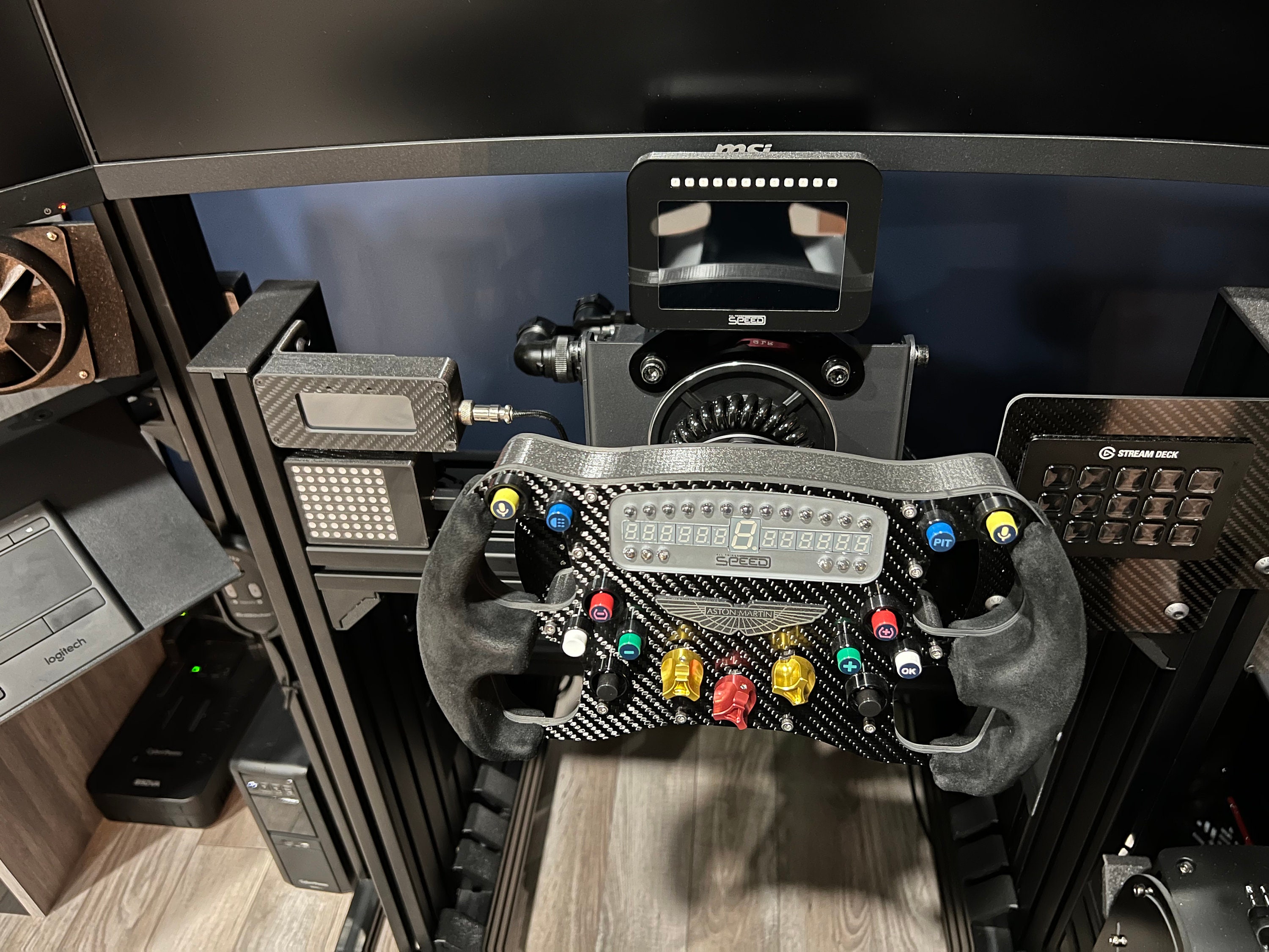 4.3 Sim Racing Dash Display DDU / Vocore Display Simhub Etsy Hong Kong